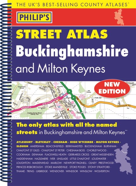 Philip’s Street Atlas Buckinghamshire