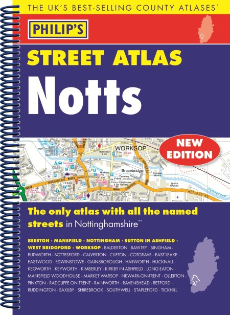 Philip’s Street Atlas Nottinghamshire