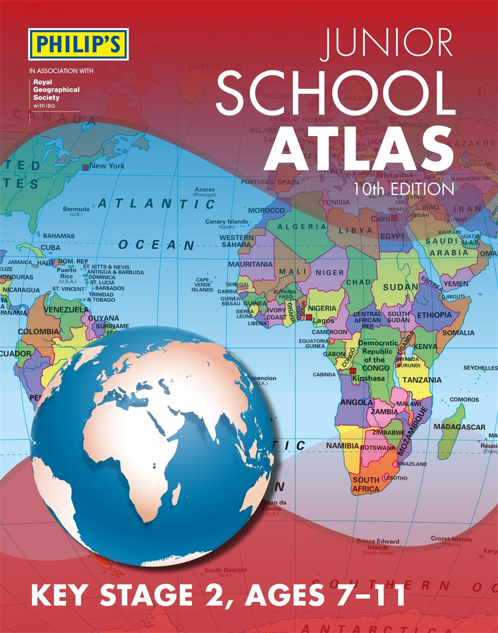 Philip's Junior School Atlas 10th Edition by Hachette UK
