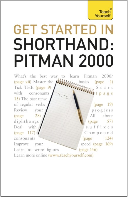 Get Started In Shorthand: Pitman 2000