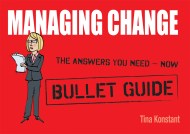 Managing Change: Bullet Guides