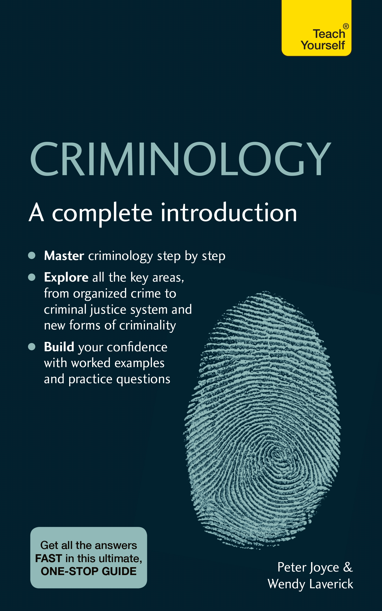 Criminology: A Complete Introduction: Teach Yourself By Peter Joyce ...