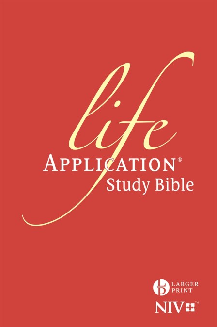 NIV Larger Print Life Application Study Bible (Anglicised)