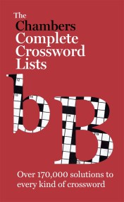 The Chambers Crossword Lists – New Edition