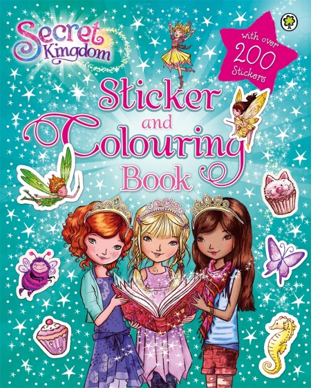 Secret Kingdom: Sticker and Colouring Book