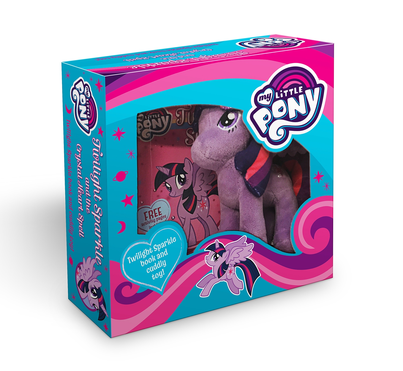 My Little Pony: Twilight Sparkle and the Crystal Heart Spell Book and Toy  Gift Set by | Hachette UK