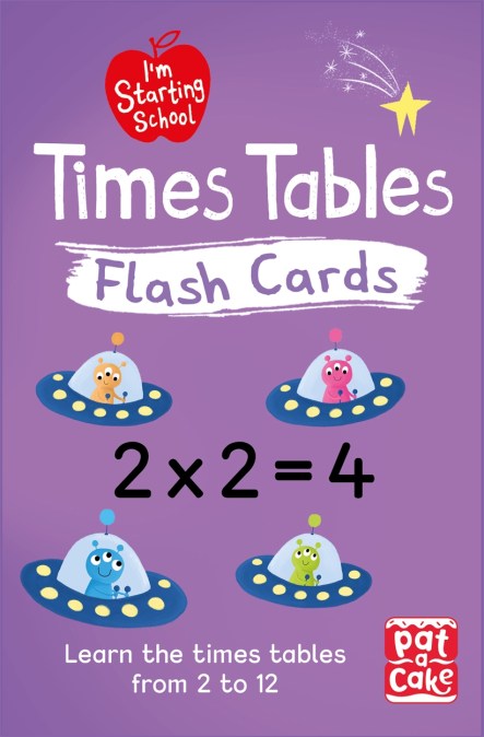 I'm Starting School: Times Tables Flash Cards