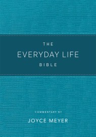The Everyday Life Bible Teal LeatherLuxe®