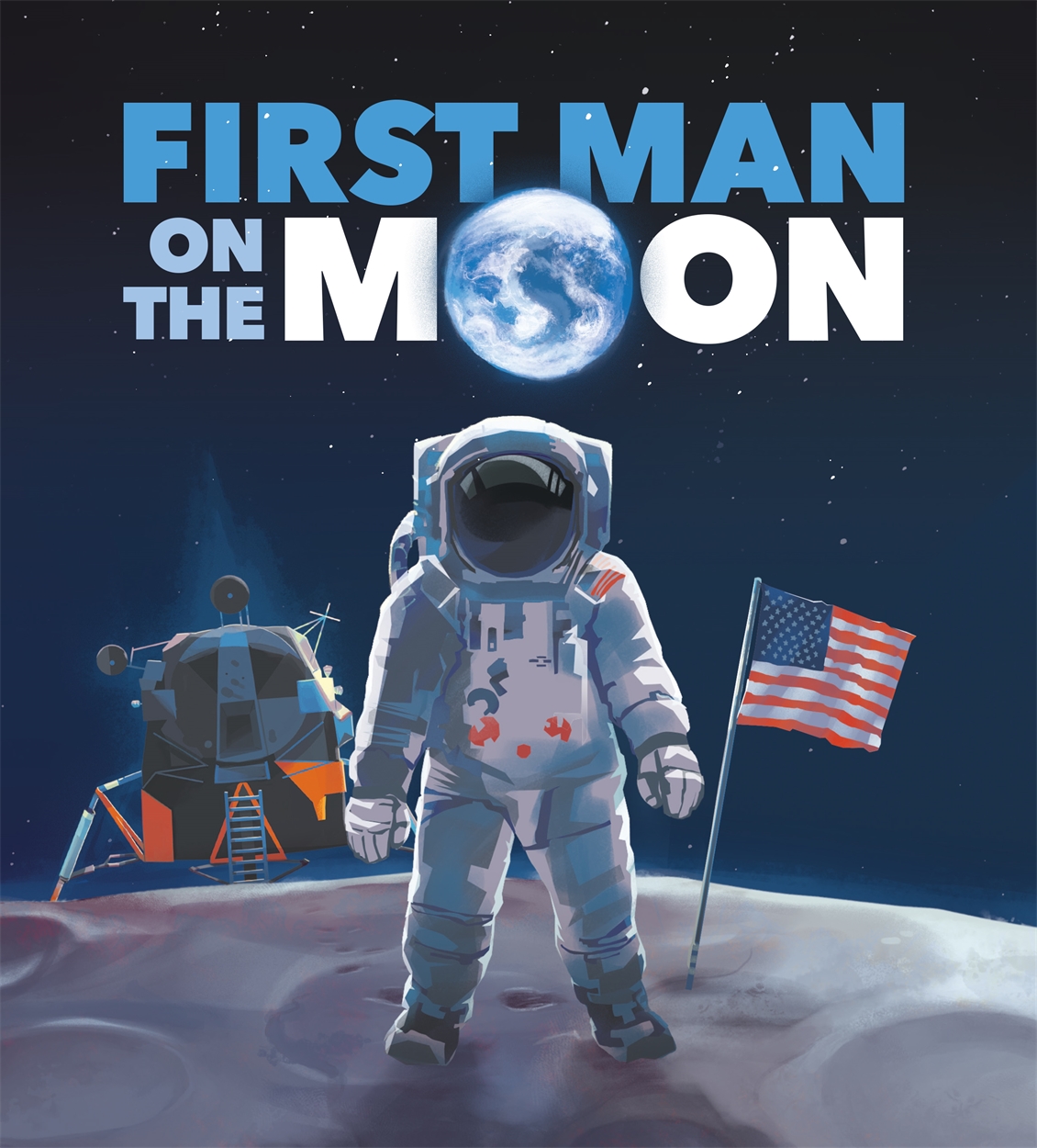 who was really the first man on the moon