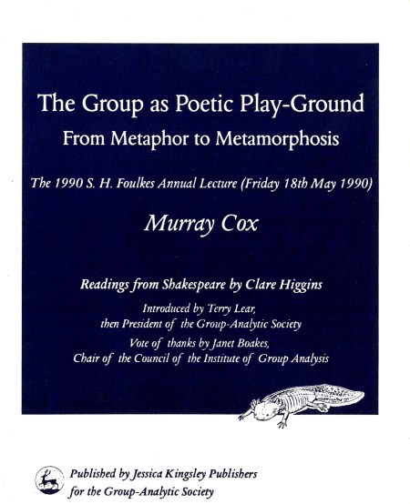 The Group as Poetic Play-Ground