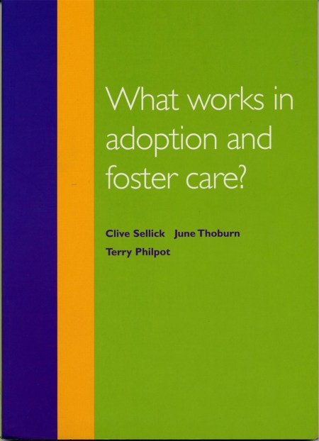 What Works in Adoption and Foster Care?