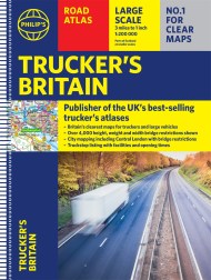 Philip’s Trucker’s/Big Easy to Read Trucker’s Road Atlas of Britain