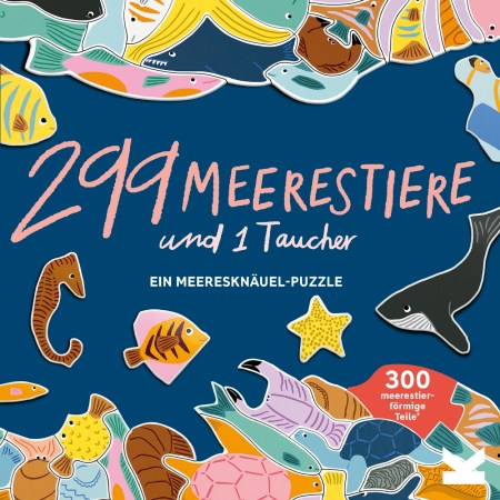 299 Meerestiere und 1 Taucher