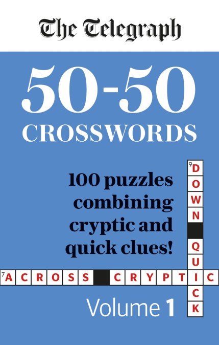 The Telegraph 50-50 Crosswords Volume 1