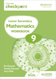 Cambridge Checkpoint Lower Secondary Mathematics Workbook 9