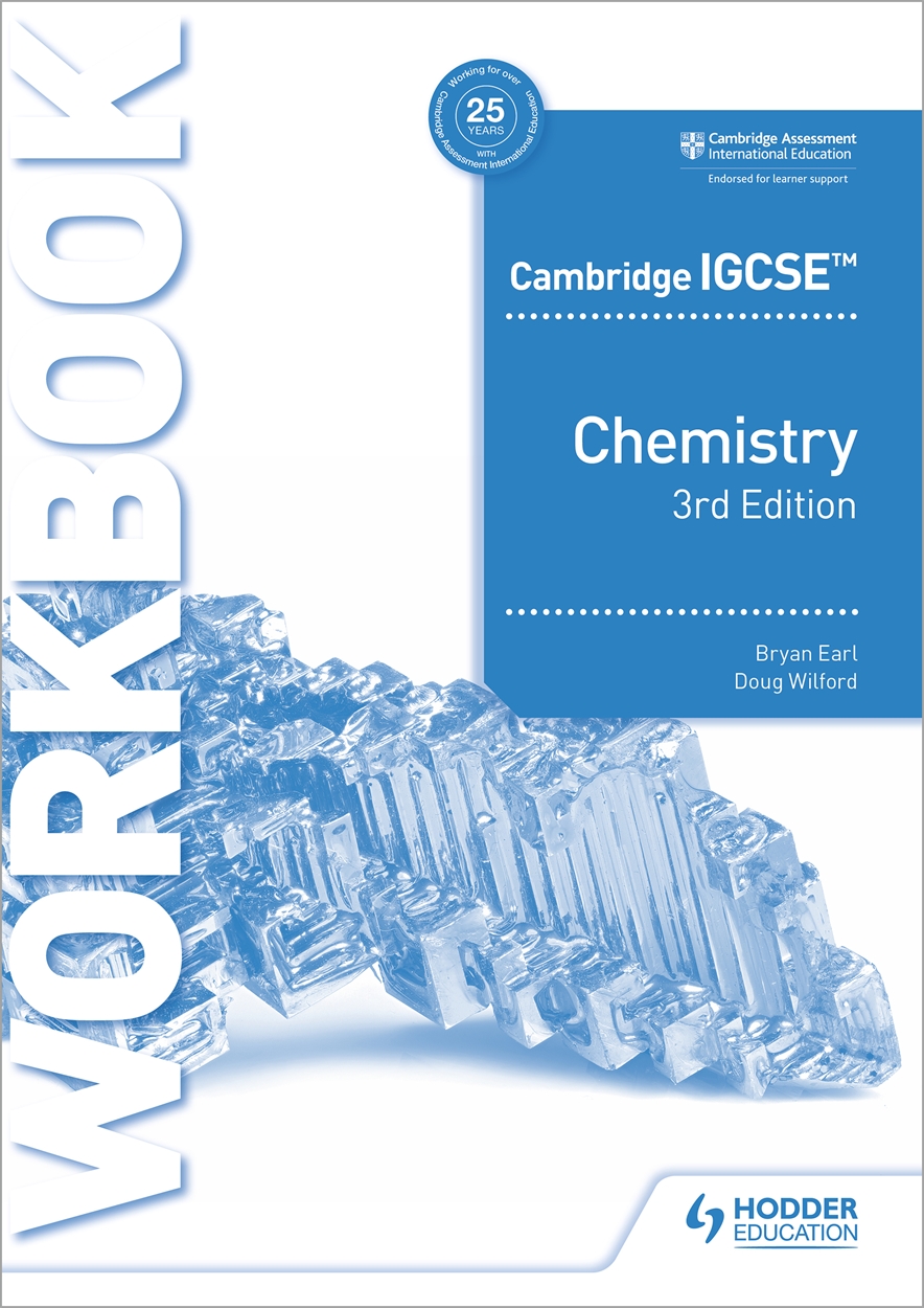 Cambridge Igcse™ Chemistry Workbook 3rd Edition By Bryan Earl Hachette Uk 6145