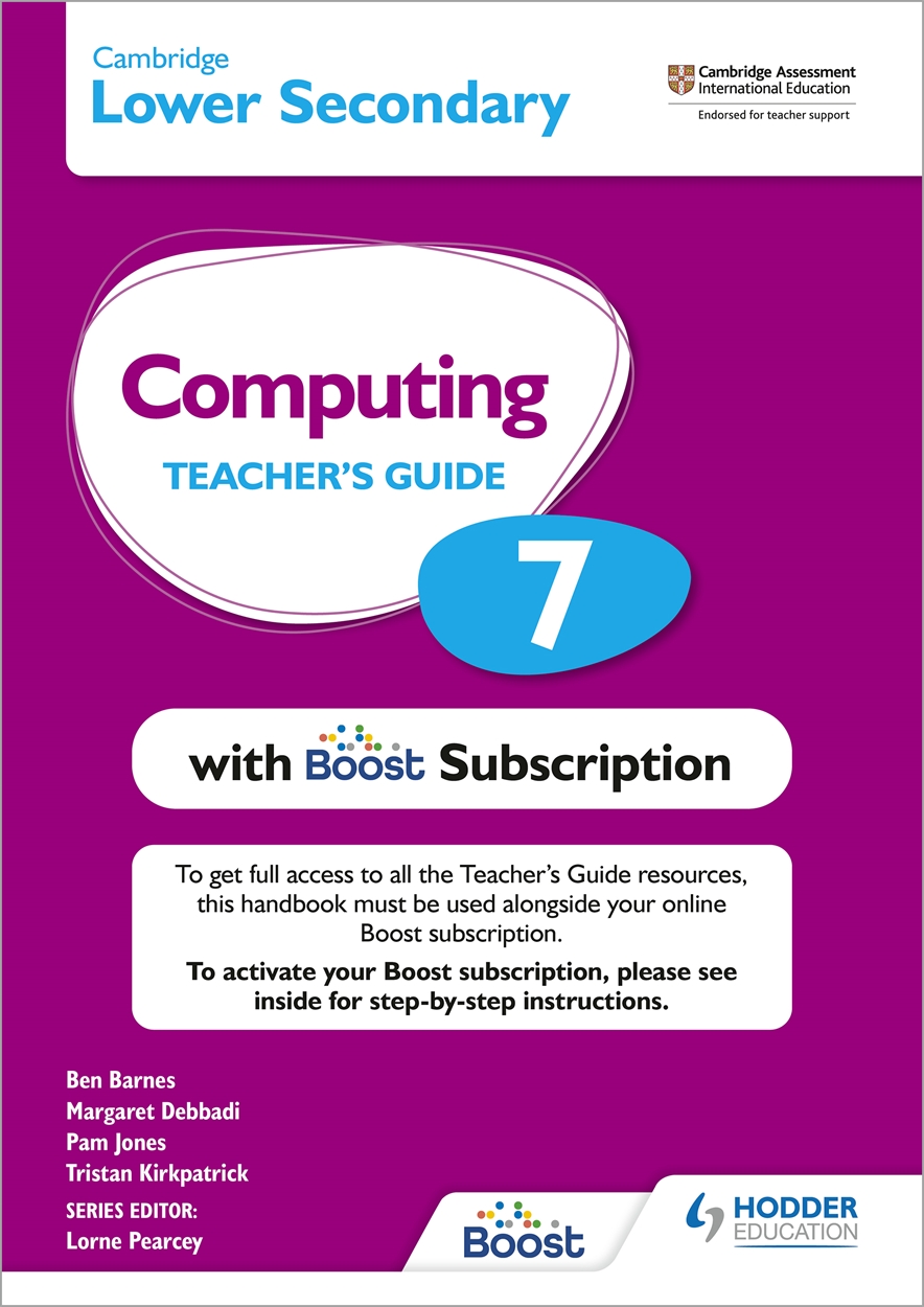 Cambridge Lower Secondary Computing 7 Teacher's Guide with Boost ...