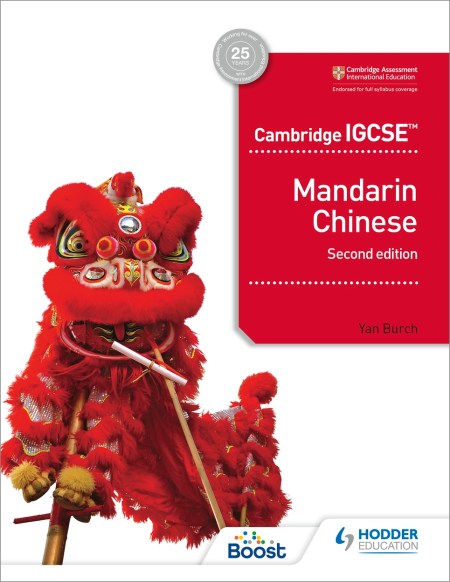 Cambridge IGCSE Mandarin Chinese Student's Book 2nd edition