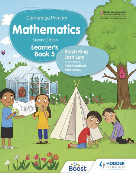 Cambridge Primary Mathematics Learner's Book Stage 5 Second Edition Boost eBook