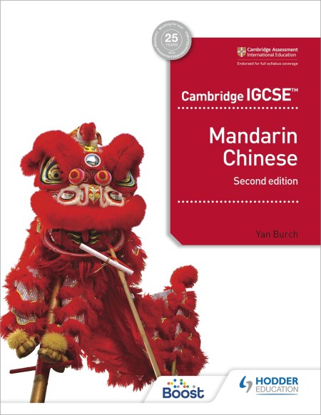 Cambridge IGCSE Mandarin Chinese Student's Book 2nd edition Boost eBook