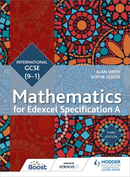 Edexcel International GCSE (9-1) Mathematics Student Book Third Edition Boost eBook