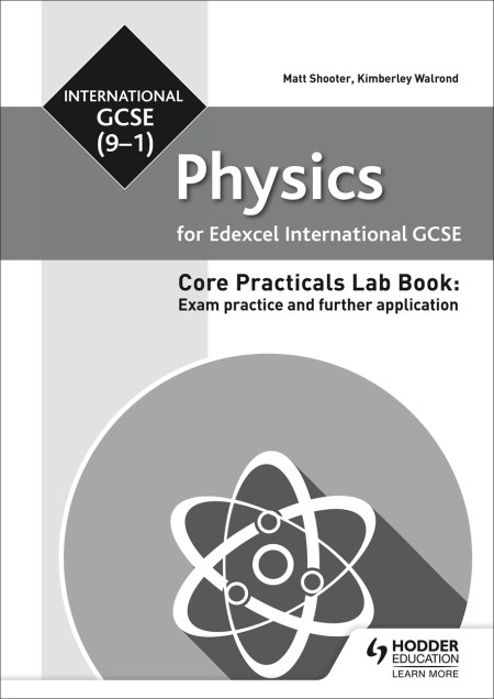 Edexcel International GCSE (9-1) Physics Student Lab Book pack (10 x lab books only)