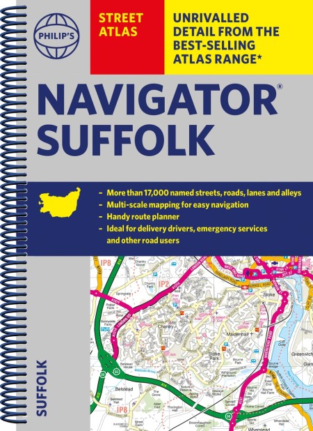 Philip’s Navigator Street Atlas Suffolk