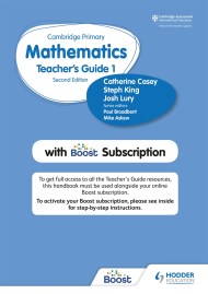 Cambridge Primary Mathematics Teacher’s Guide Stage 1 with Boost Subscription