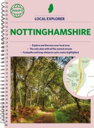 Philip’s Local Explorer Street Atlas Nottinghamshire