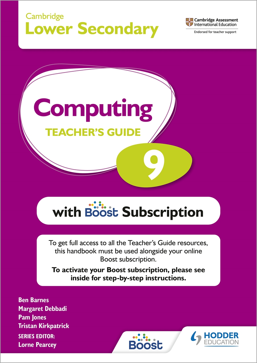 Cambridge Lower Secondary Computing 9 Teachers Guide With Boost