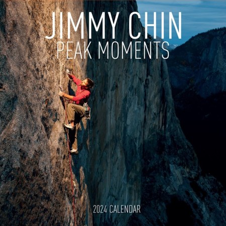 Jimmy Chin Peak Moments Wall Calendar 2024