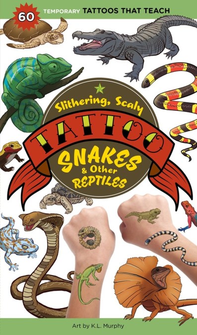 Slithering, Scaly Tattoo Snakes & Other Reptiles