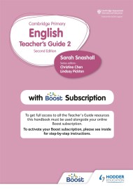 Cambridge Primary English Teacher’s Guide Stage 2 with Boost Subscription