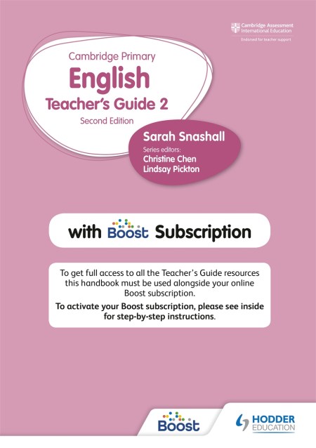 Cambridge Primary English Teacher’s Guide Stage 2 with Boost Subscription