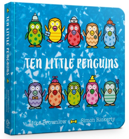 Ten Little Penguins Board Book