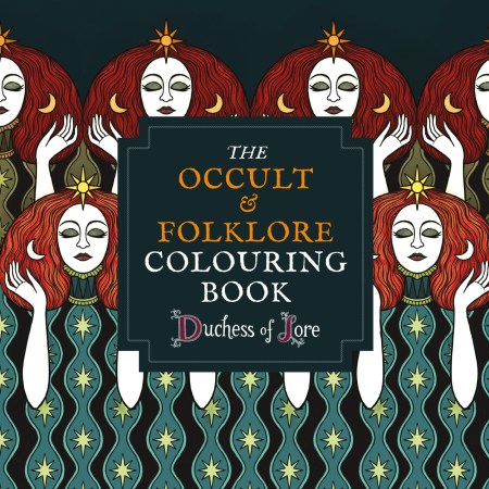 The Occult & Folklore Colouring Book