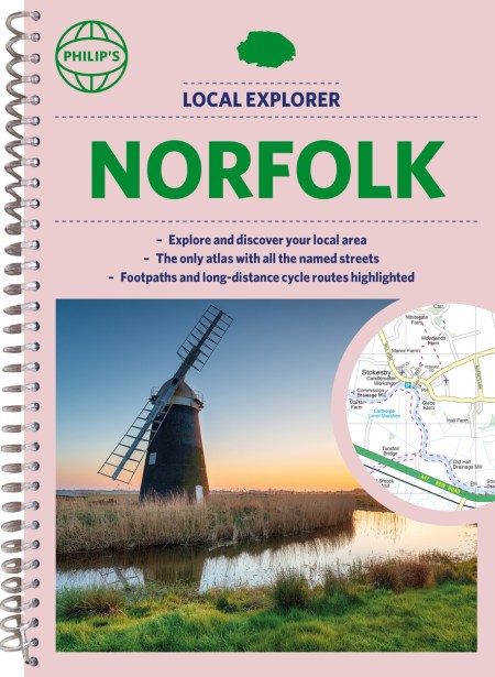 Philip’s Local Explorer Street Atlas Norfolk