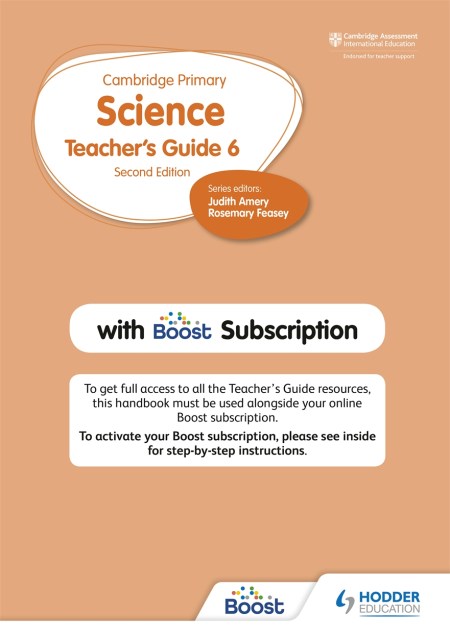 Cambridge Primary Science Teacher’s Guide Stage 6 with Boost Subscription