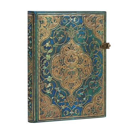 Turquoise Chronicles Midi Lined Hardcover Journal