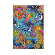 Celestial Magic (Whimsical Creations) Midi Unlined Hardback Journal (Wrap Closure)