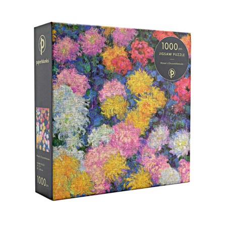 Monet’s Chrysanthemums 1000 Piece Jigsaw Puzzle