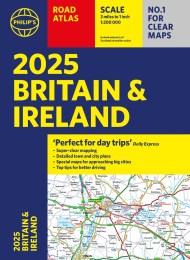 2025 Philip’s Road Atlas Britain and Ireland