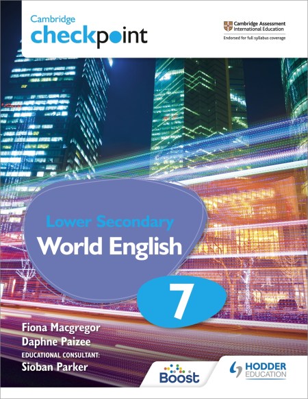 Cambridge Checkpoint Lower Secondary World English Stage 7 Boost eBook