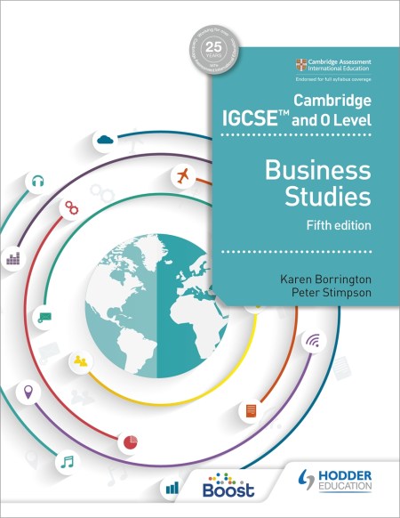 Cambridge IGCSE and O Level Business Studies 5th edition Boost eBook