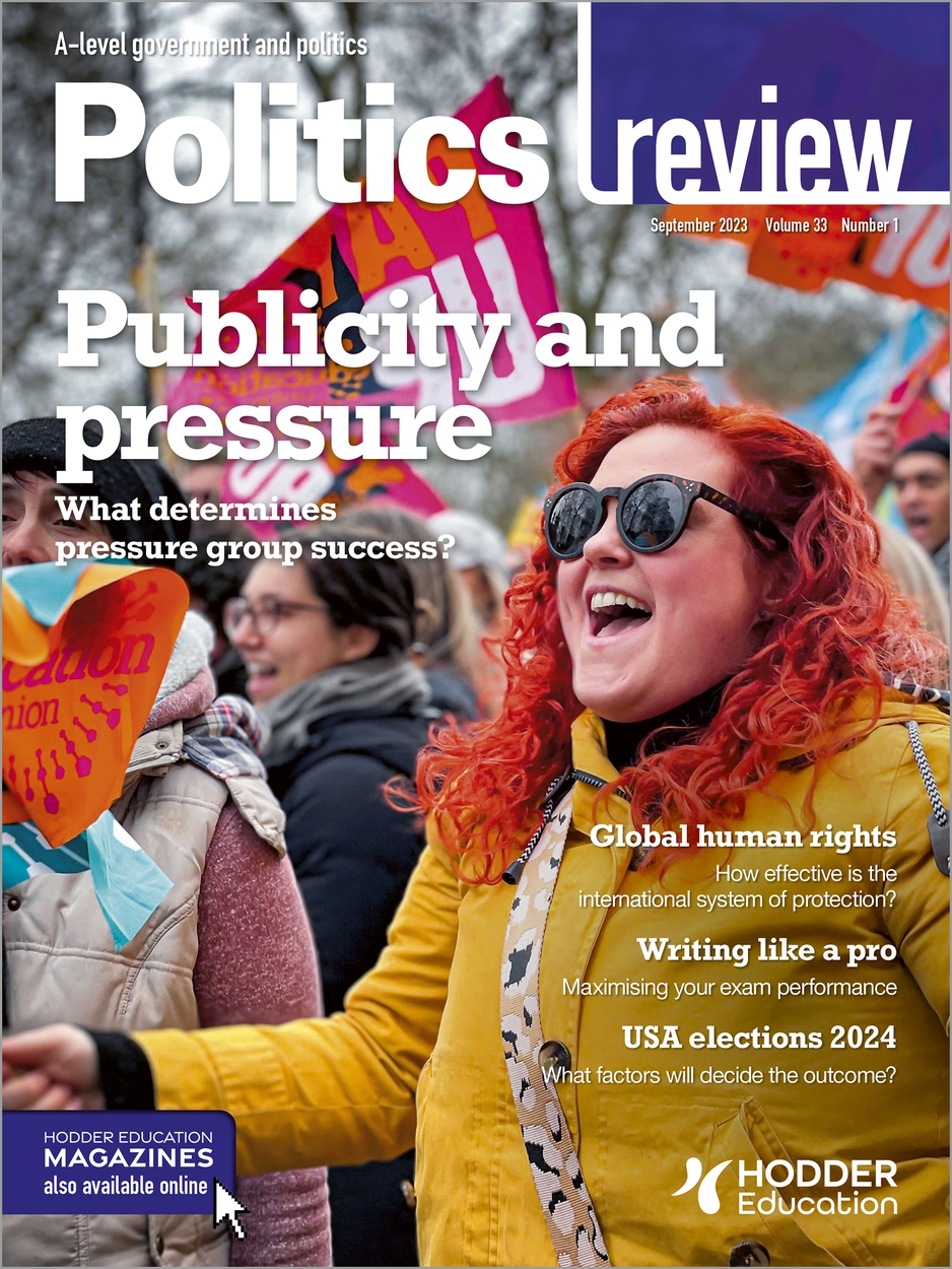 Politics Review Magazine ELibrary By Hodder Education Magazines ...