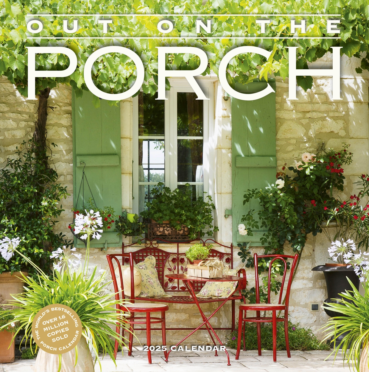 Out on the Porch Wall Calendar 2025 by Workman Calendars Hachette UK