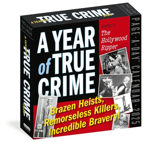 Year of True Crime Page-A-Day® Calendar 2025