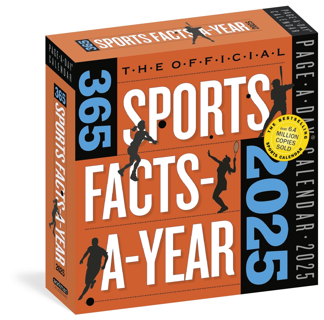 Official 365 Sports FactsAYear PageADay Calendar 2025 by Workman