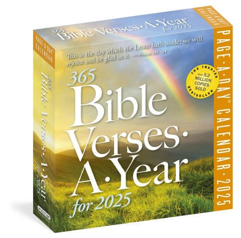 365 Bible Verses-A-Year Page-A-Day® Calendar 2025