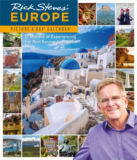 Rick Steves' Europe Picture-A-Day Wall Calendar 2025